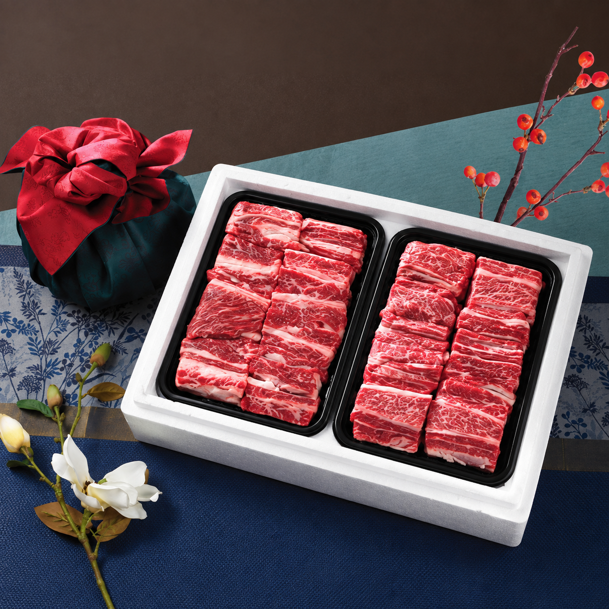 [추석선물세트] 한우 수갈비세트 4호 (800g*2개입)