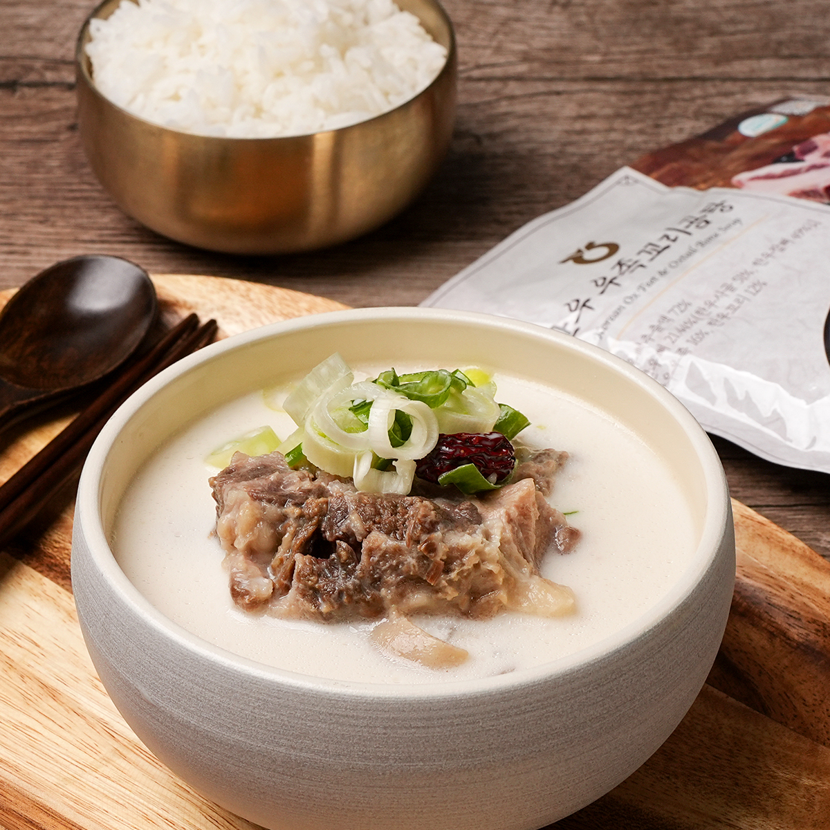 [추석선물세트] 한우 우족꼬리곰탕 선물세트 (600g *5개입)